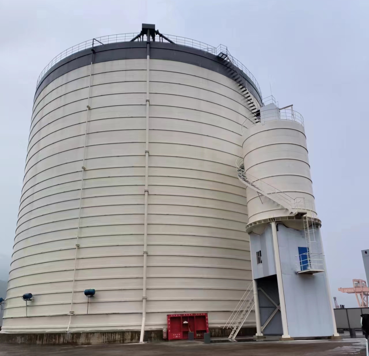 浔阳10万吨水泥钢板库